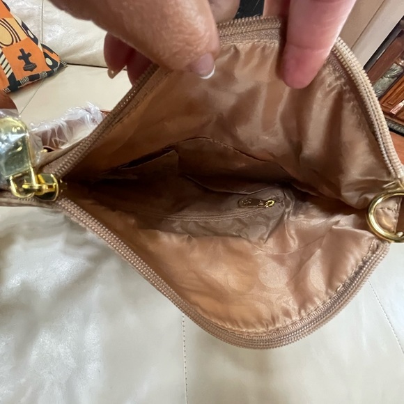 Joy Mangano Tan Crossbody Bag, NWT - Picture 11 of 11